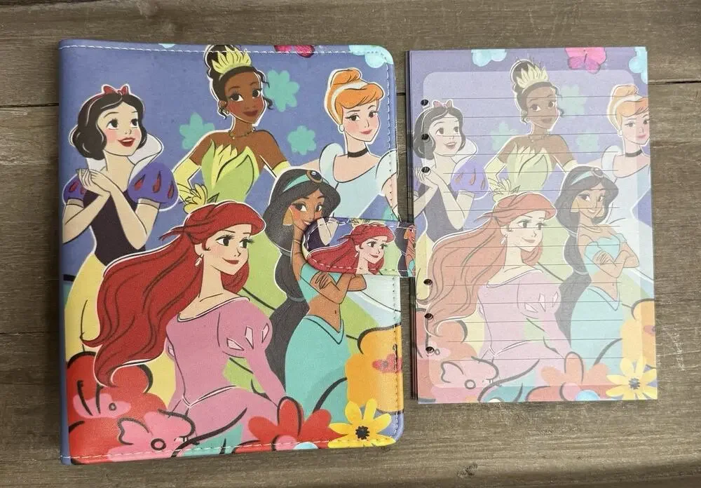 Disney Princesses Size A5 Binder and matching paper